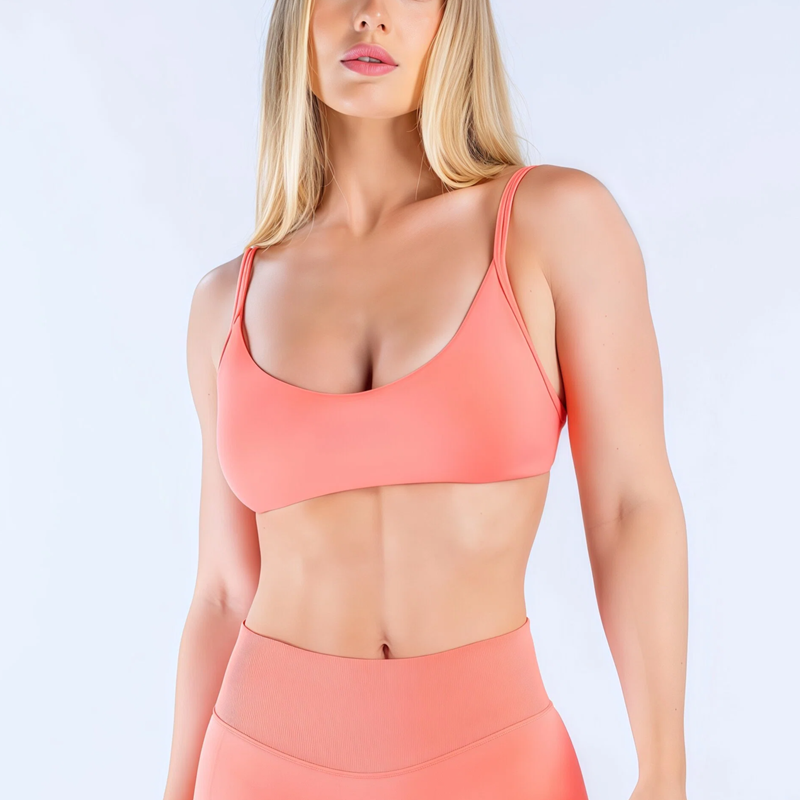 T Shirt Bra Seamless - HISTELLO 임팩트 스쿠프 넥 브라 여성용