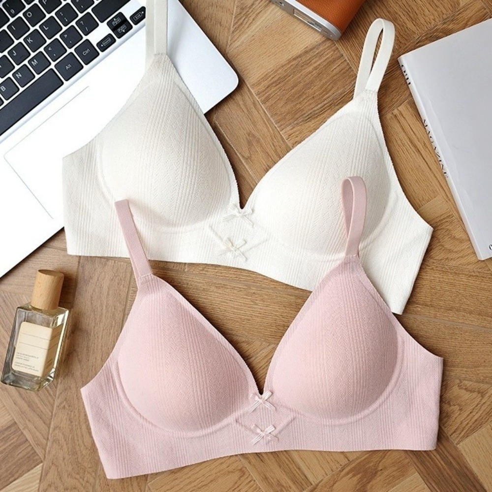 Wirefree Bra Comfort - 편안한 얇은 무선 딥 V 브라,