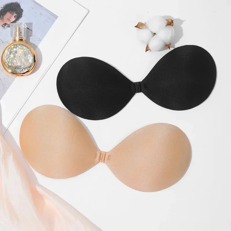 1/2/4개입 여성용 브라, 보이지 않는 푸쉬업 브라, - Strapless Bra Adhesive 리뷰 및 가격