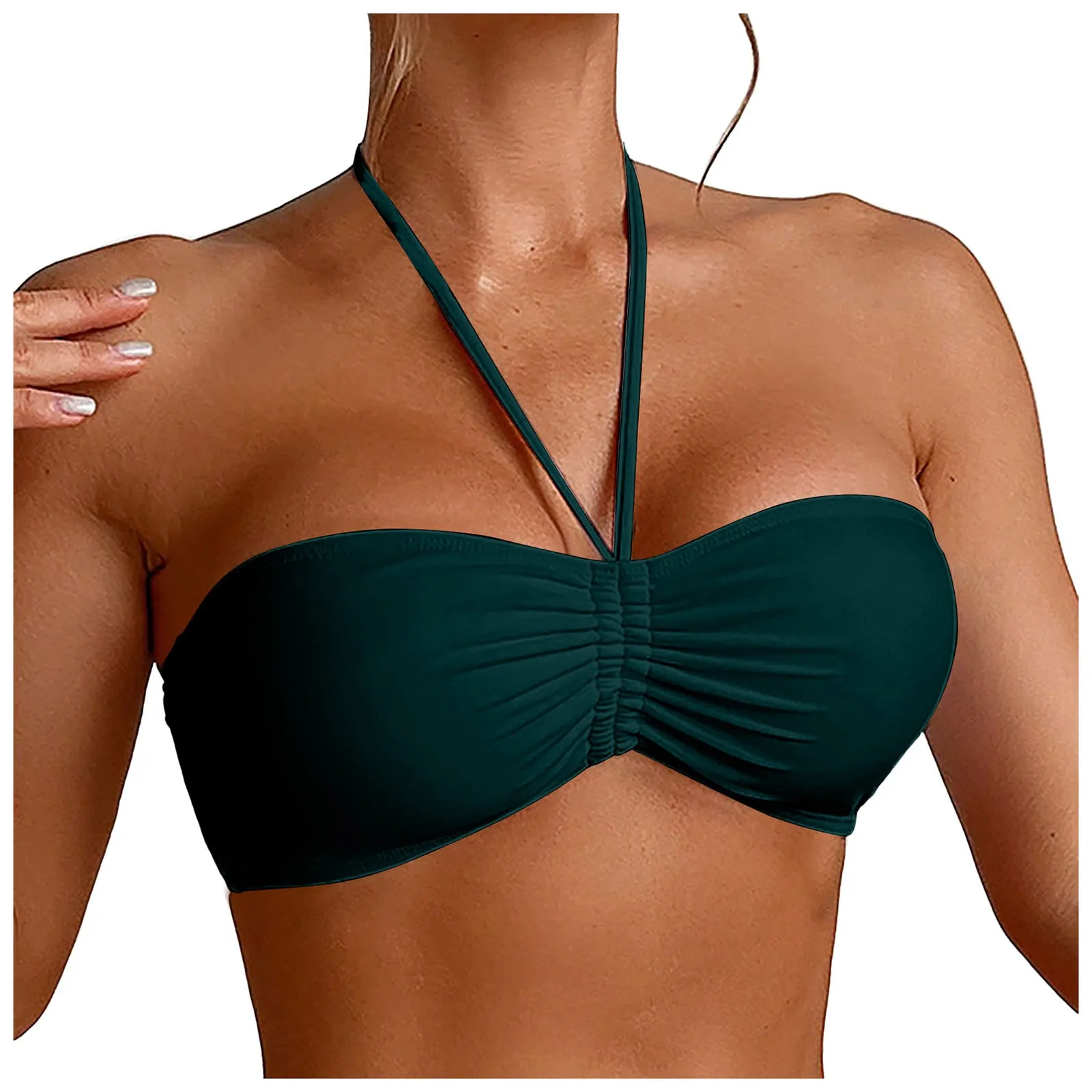 여성 와이어 비키니 탑 푸쉬업 수영복 탑 솔리브라 패드 - Underwire Bra Padded 리뷰 및 가격